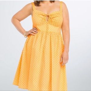 Torrid Retro Chic Polkadot Dress